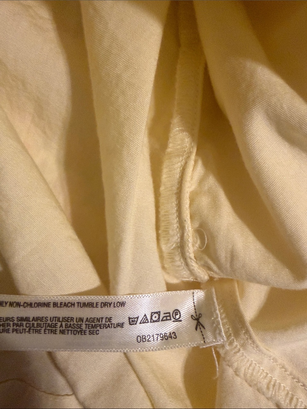 Free-est Free People Women’s Milani Cotton Elastic Waist Mini Skirt Yellow XL - Picture 7 of 8